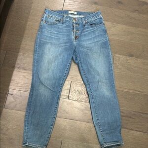 Madewell Light Blue Skinny Jeans